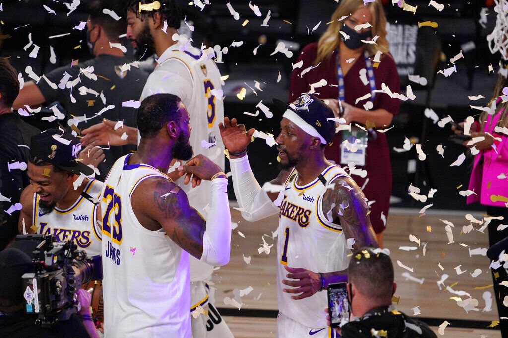 LeBron and Kentavious Caldwell-Pope